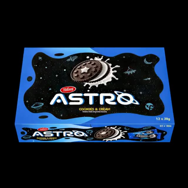 Tiffany Astro Cookies Cream 12 x, 36g