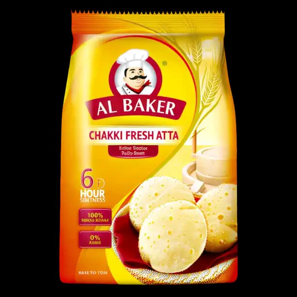 Al Baker Chakki Fresh Atta, 2kg