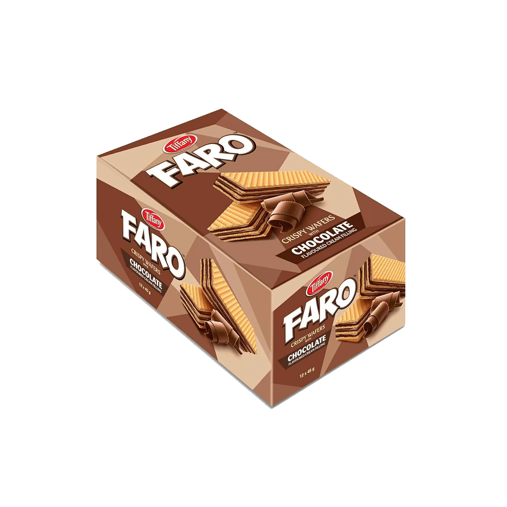 Tiffany Wafer Faro Chocolate 12 x 40 g