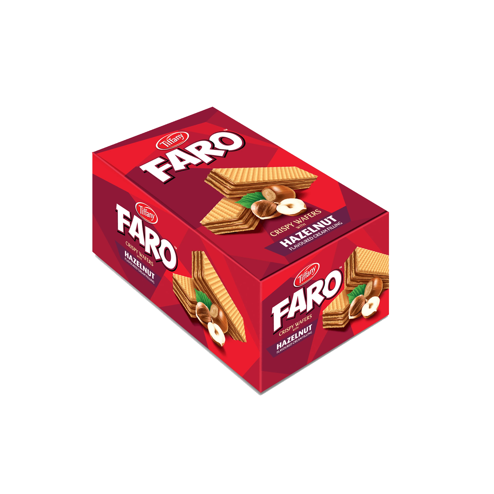 Tiffany Wafer Faro Hazelnut 12 x 40 g