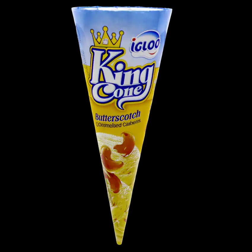 Igloo Cone Butter Scotchice Cream, 120ml