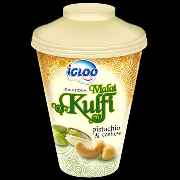 Igloo Kulfi Topper Ice Cream, 140ml