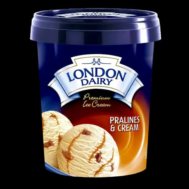 London Dairy Pralines and Cream Ice Cream, 500ml