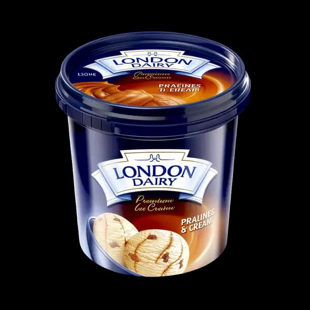 London Dairy Praline and Cream Cup, 125ml