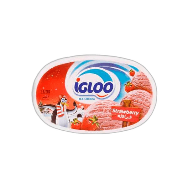 Igloo Strawberry Ice Cream 1 L
