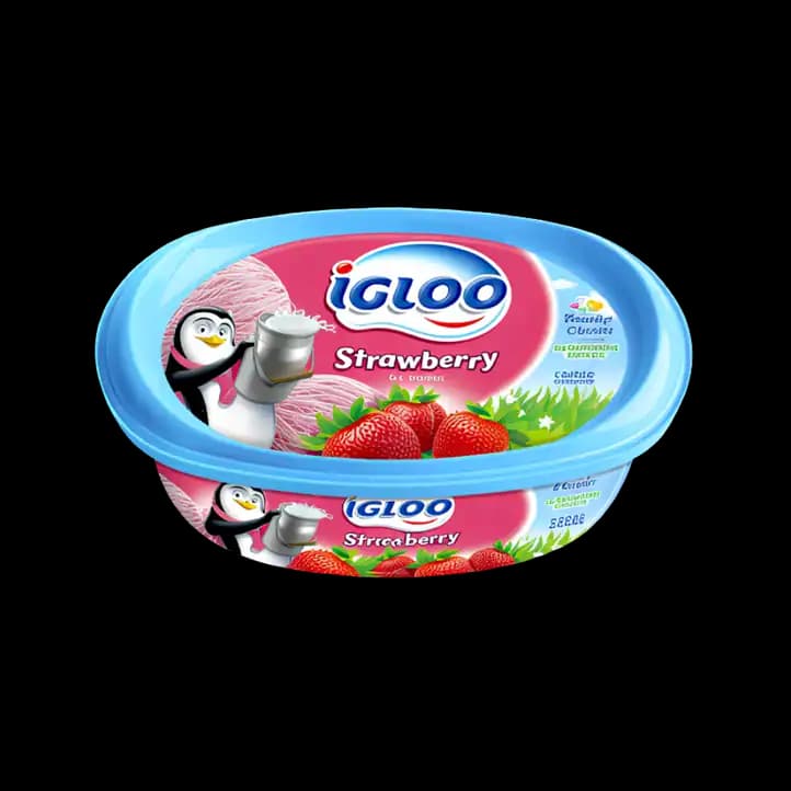 Igloo Strawberry Ice Cream, 1L