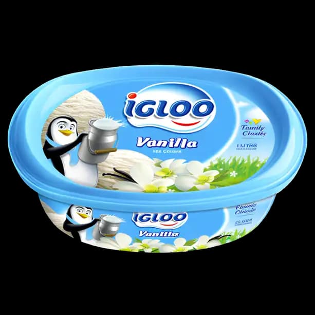 Igloo Vanilla Ice Cream, 4L