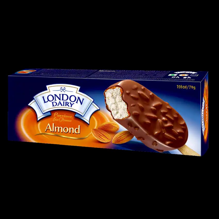 London Dairy Almond Stick Ice Cream, 100ml