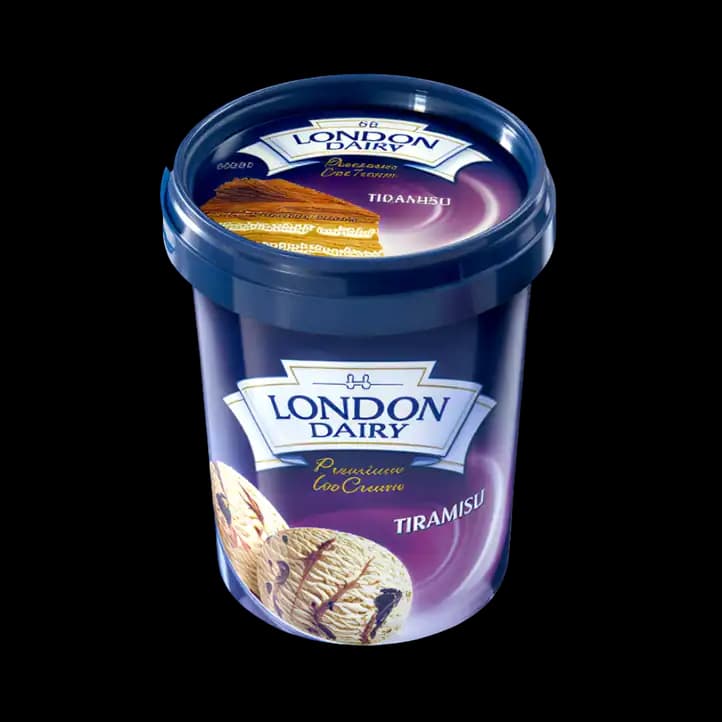 London Dairy Tiramisu Ice Cream, 500ml