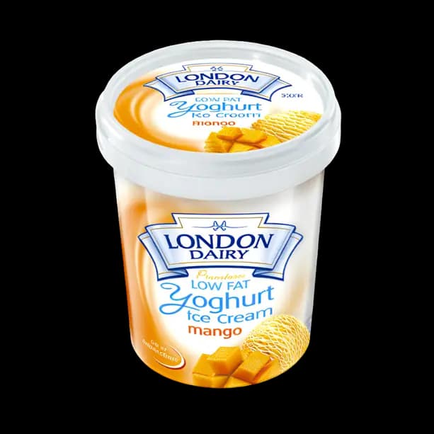 London Dairy LF Yoghurt Mango Ice Cream, 500ml