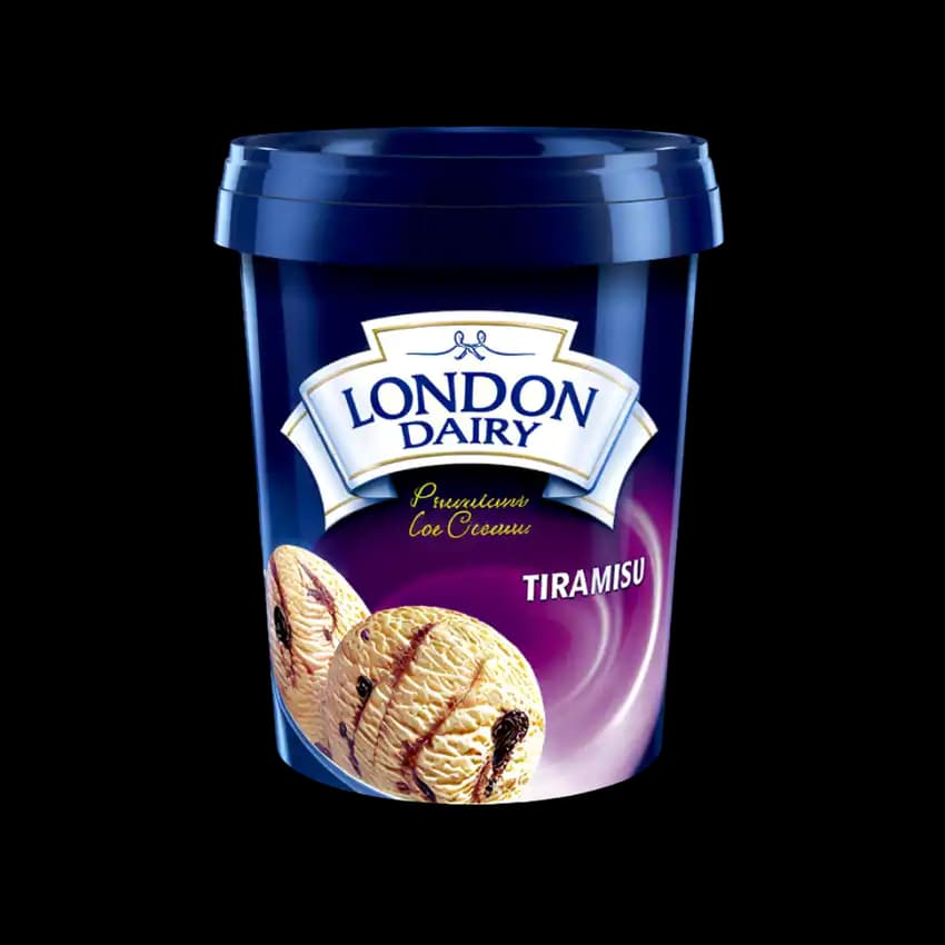 London Dairy Tiramisu Ice Cream, 125ml