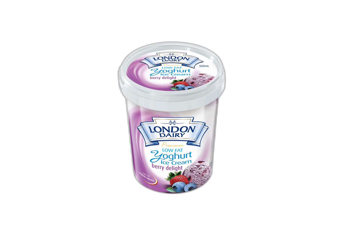 London Dairy Ice Cream Berry Yoght LF 500 ml