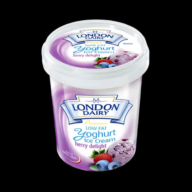 London Dairy Ice Cream Berry Yoght LF, 500ml
