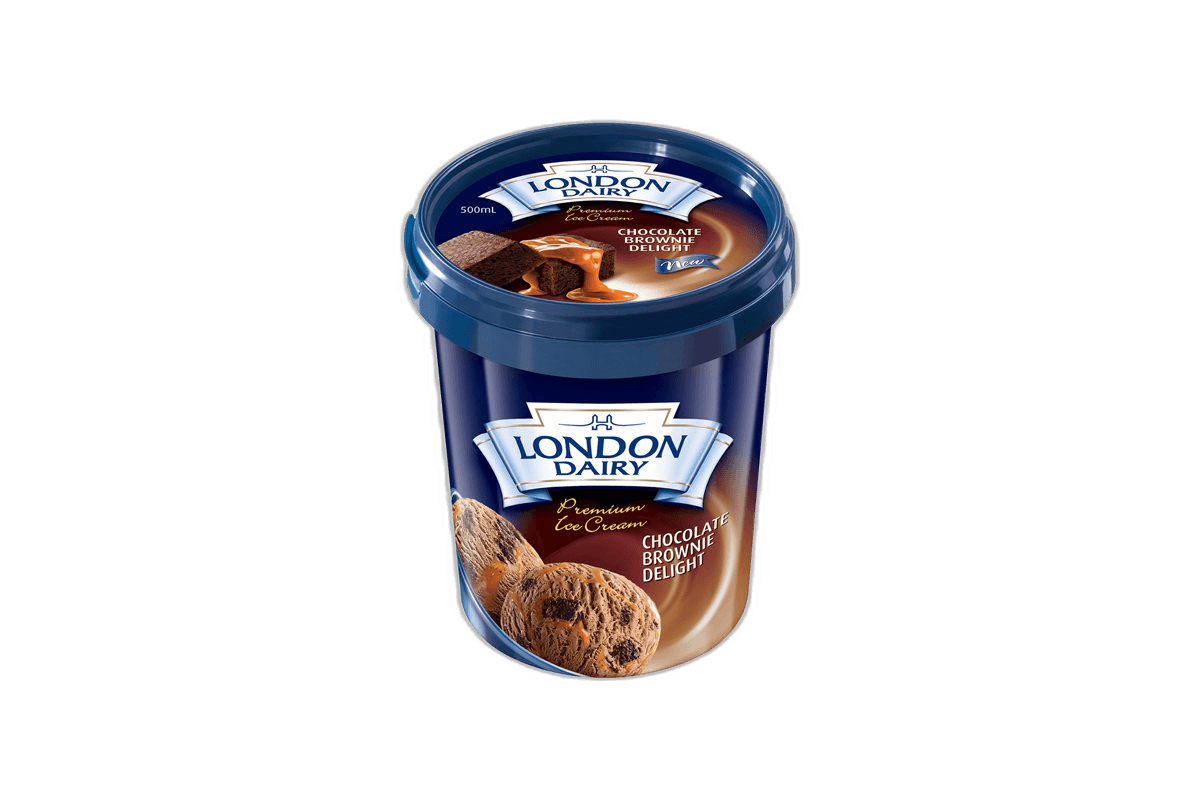 Chocolate Brownie Delight Tub 500 ml