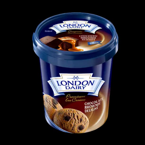 Chocolate Brownie Delight Tub, 500ml
