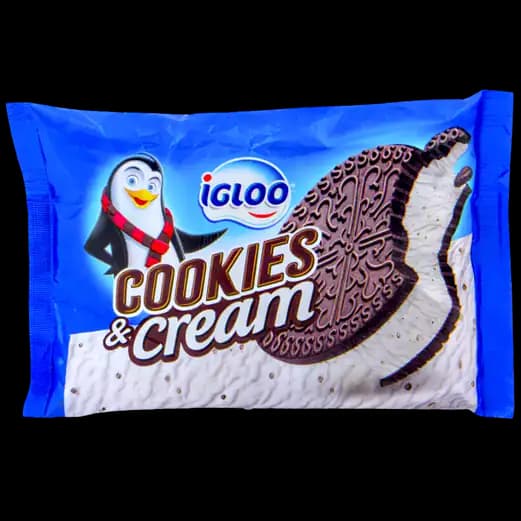 Igloo Cookies & Cream Sandwich, 100ml