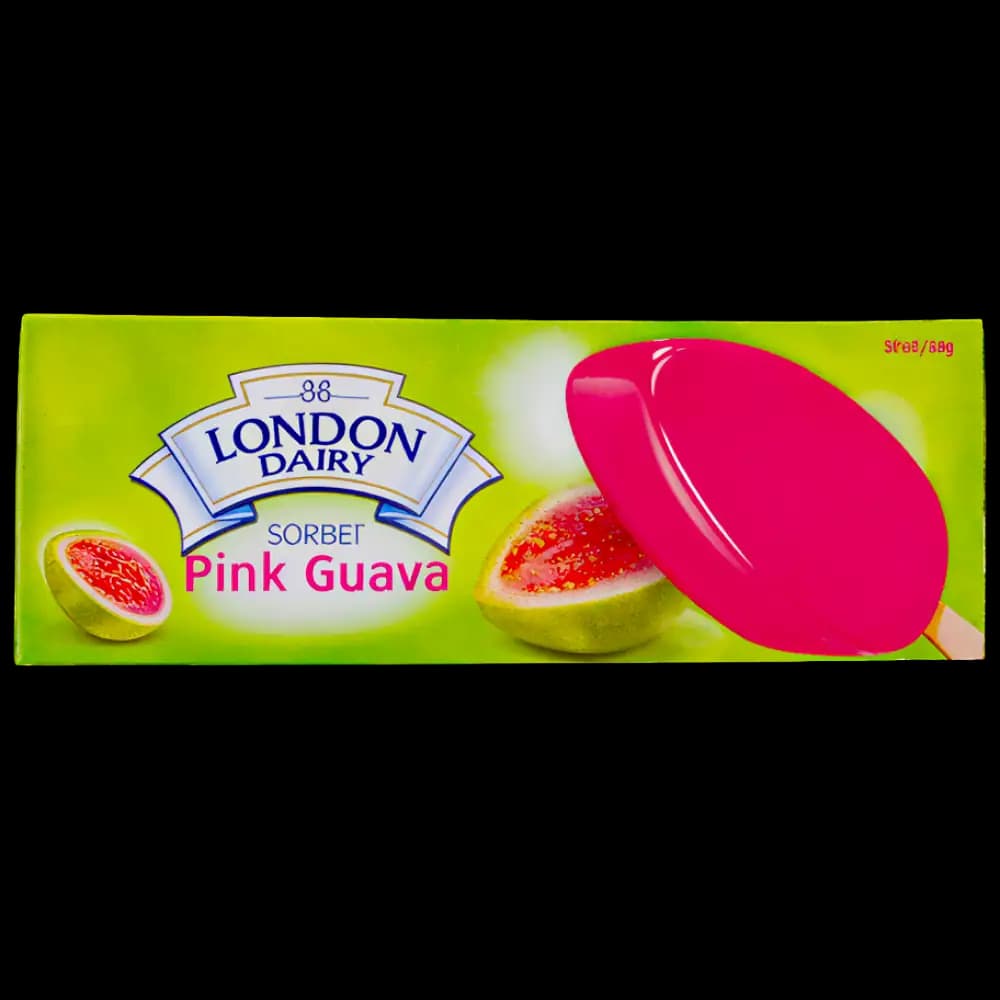 London Dairy Pink Guava Ice Cream Stick, 90ml