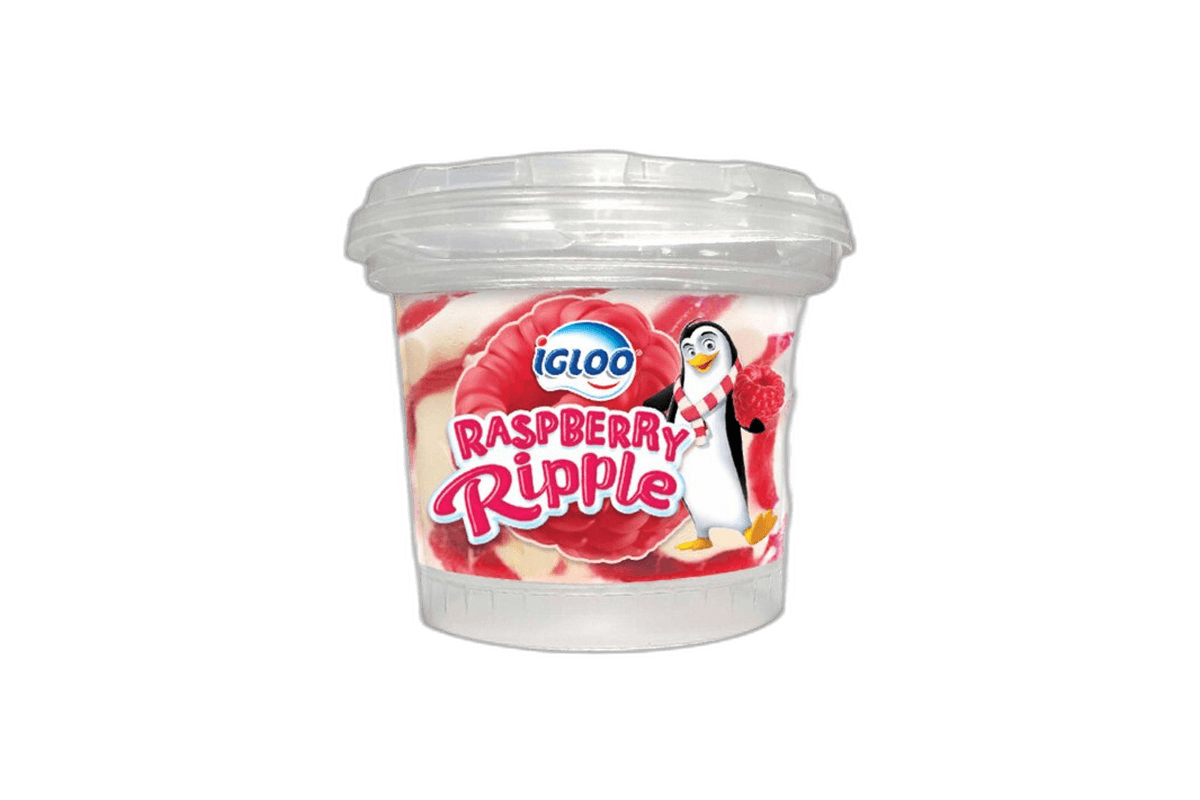 Igloo Raspberry Ripple Ice Cream 150 ml