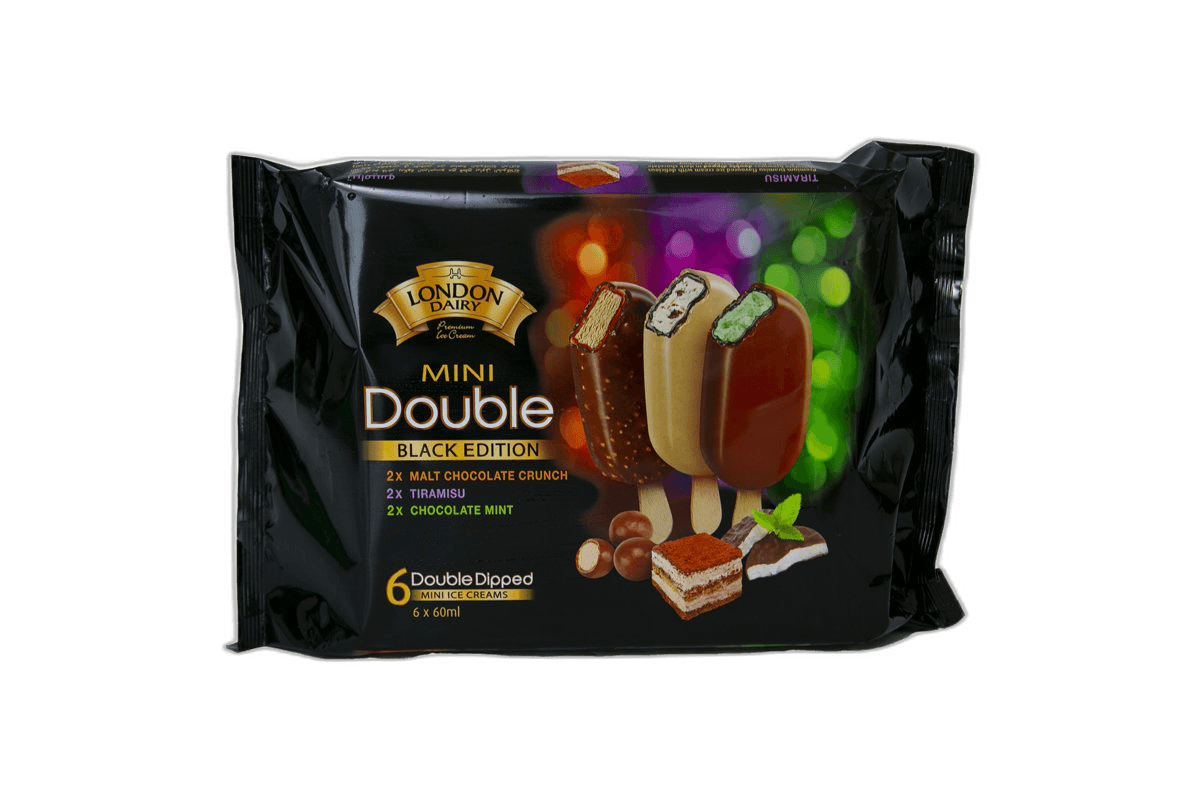 Black Edition MP Tiramisu + Malt + Chocolate + Mint 6 x 60 ml