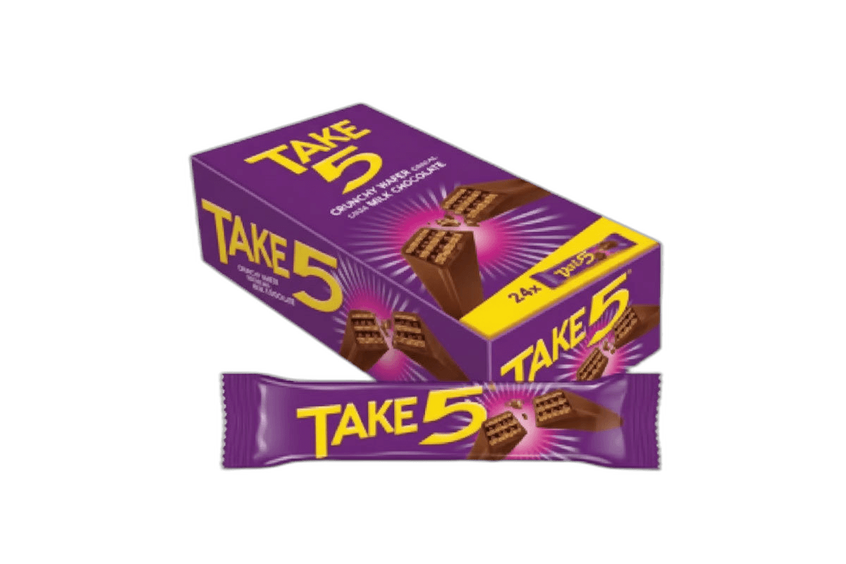 Chocolate 2 Fingers Take 5 24 x 12.5 g