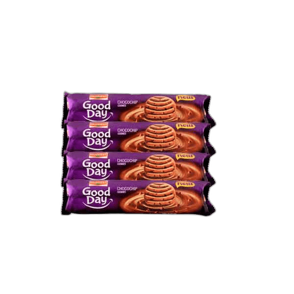 Britannia Goodday Chocolate Almond 4 x, 120g