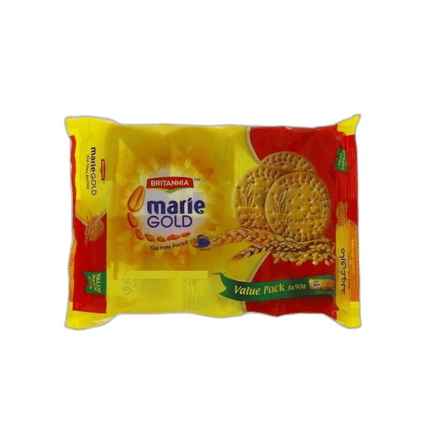 Britannia Marie Gold Biscuits 8 x, 80g VP