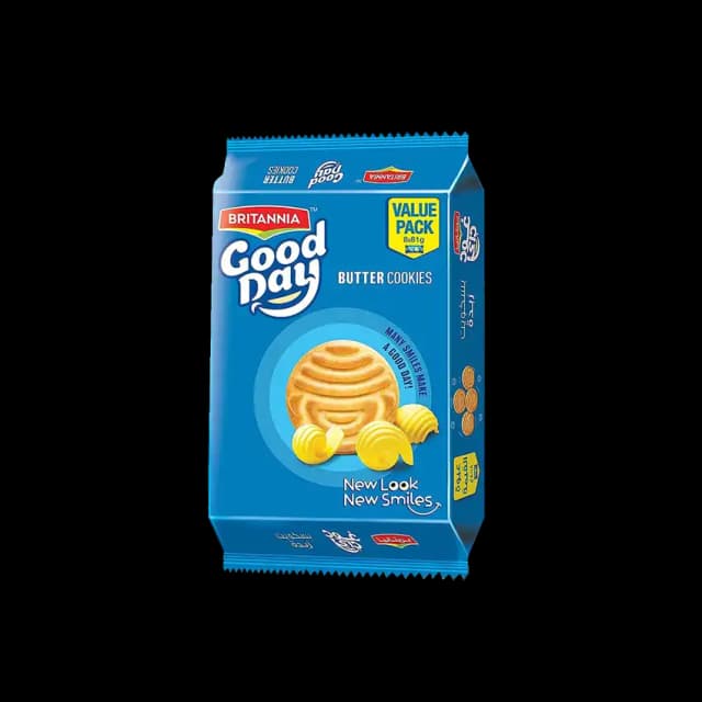Britannia Good Day Butter 8 x, 72g