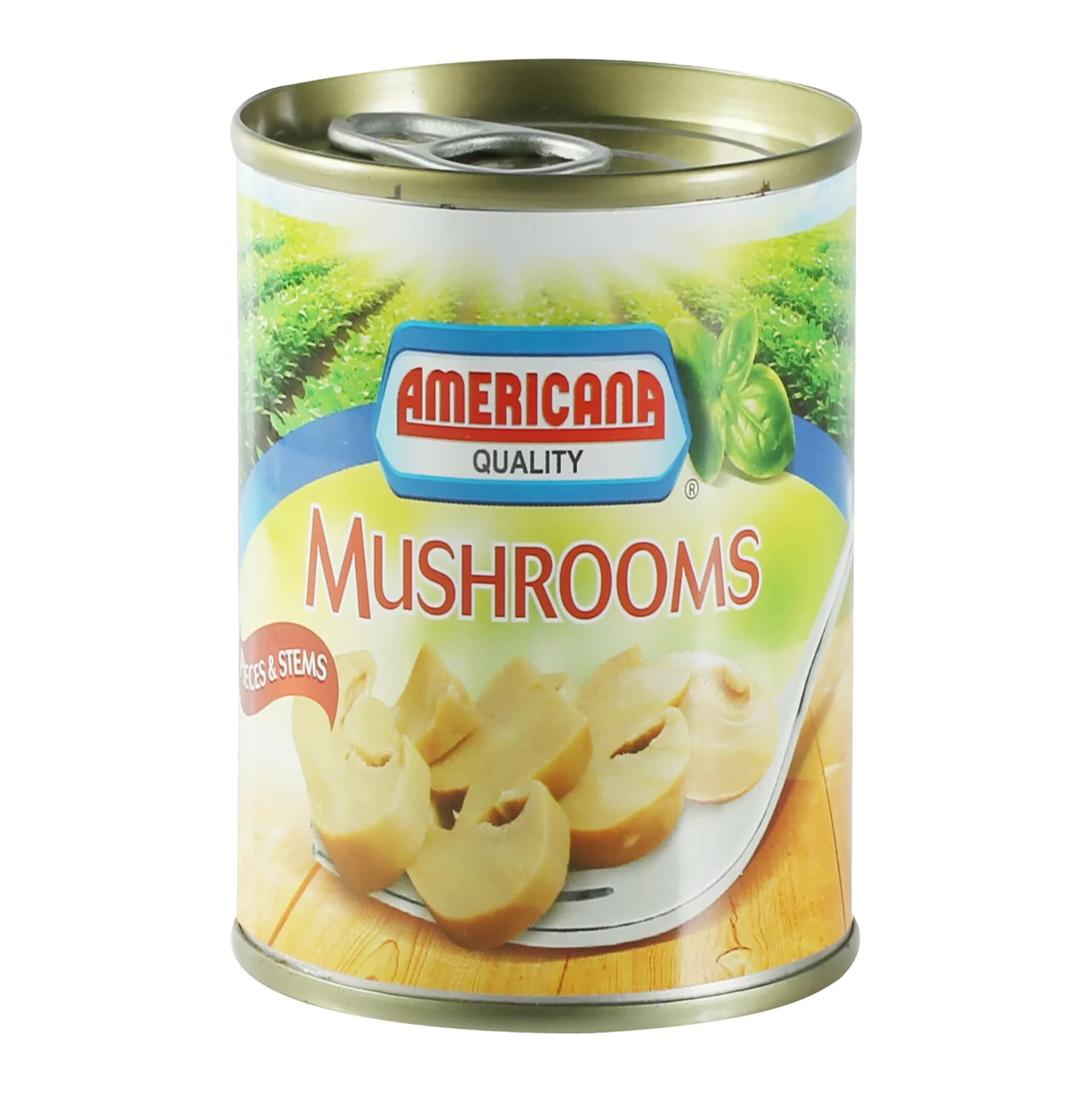 American Garden Mushroom Pieces and Stems, 425g