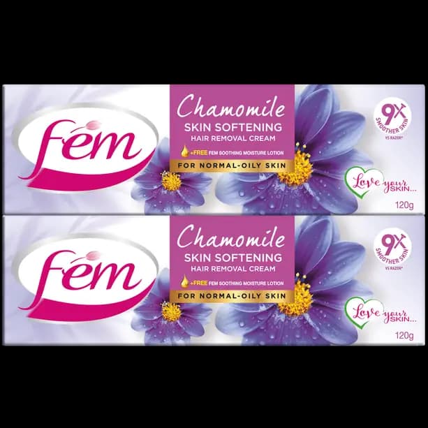 Fem Hair Removing Cream Chamomile 2 x, 120g