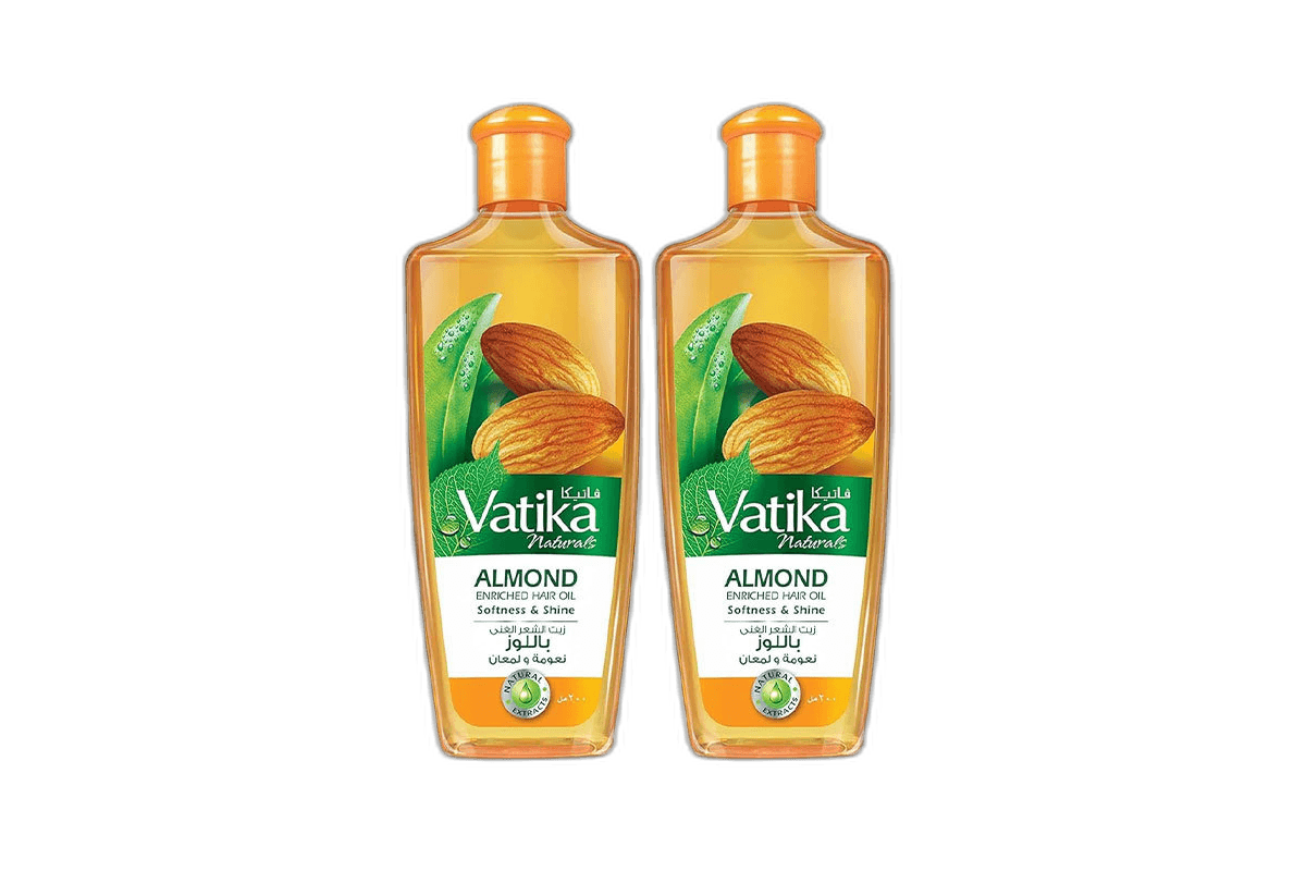 Dabur Vatika Hair Oil 2 x 200 ml - ( Almond)