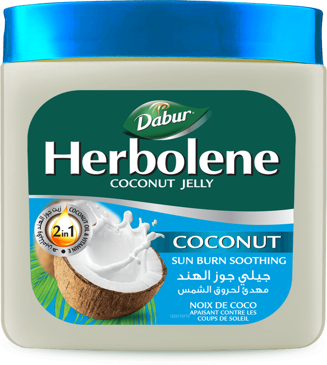 Dabur Herbolene Petroleum Jelly - ( Coconut ) Body Lotion, 225ml