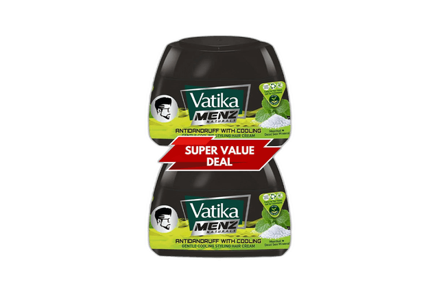 Vatika Men Hair Cream Cooling AD 2 x, 140ml