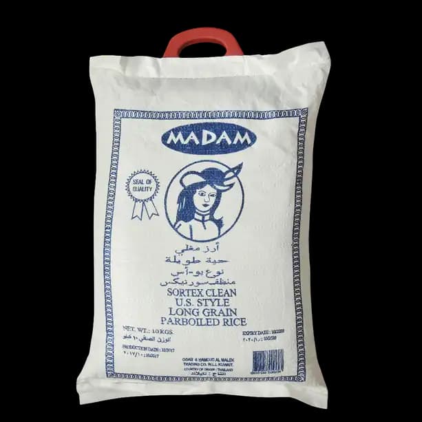 Madam Parboiled Rice, 20kg