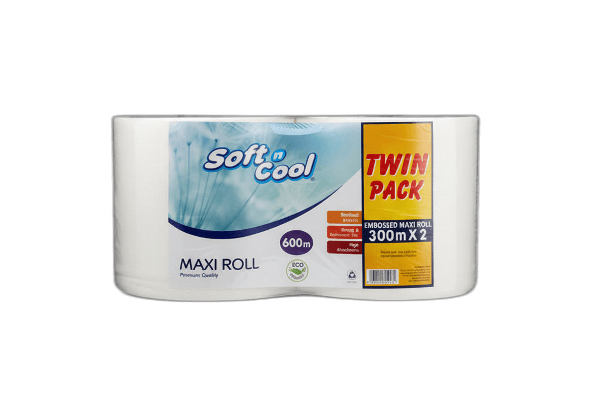Soft N Cool Maxi Roll 2*300mtr