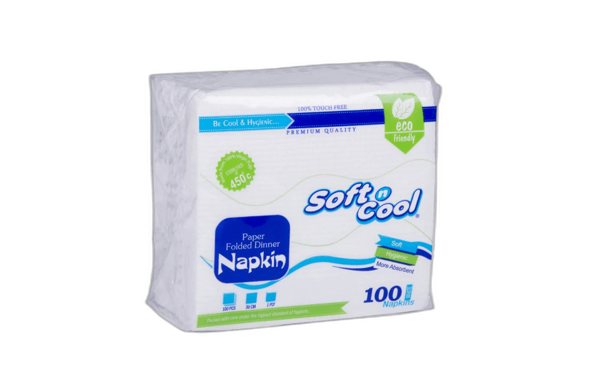 Soft N Cool Napkin Normal 30 cm 100s