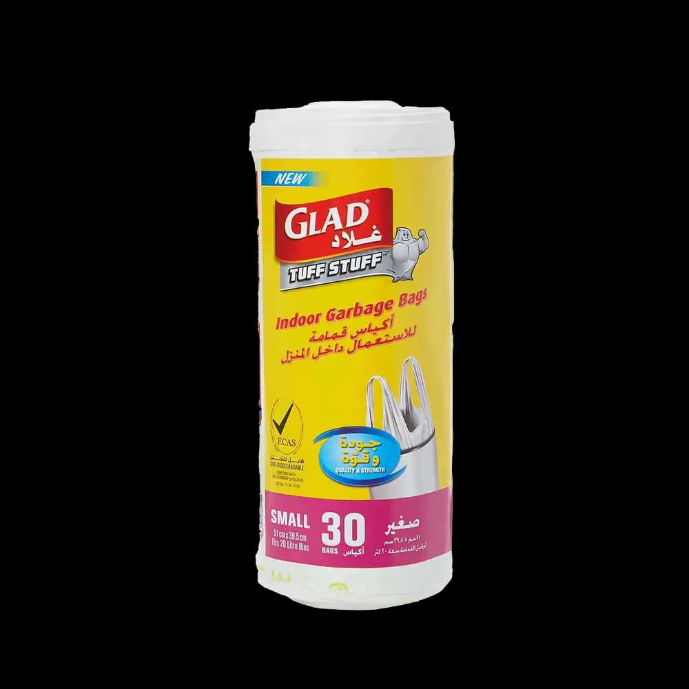 Glad Indoor Garbage Bag Small 30 x, 20L