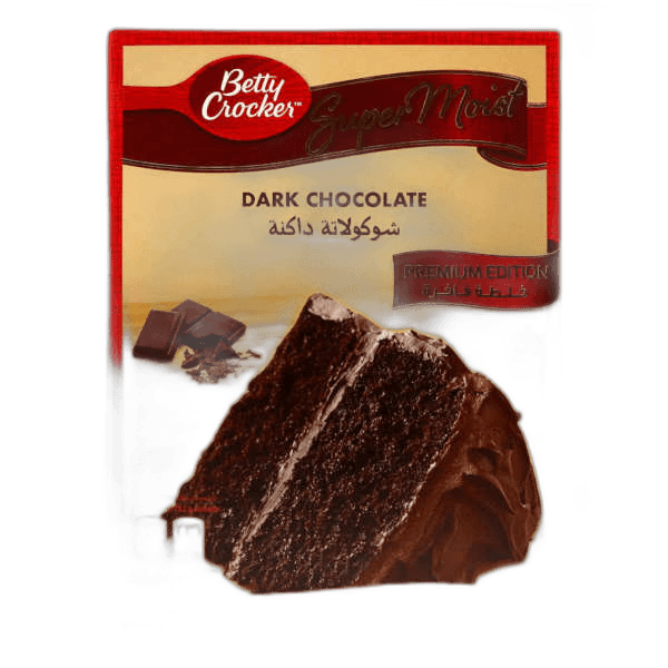 Betty Crocker Dark Chocolate Cake Mix, 510g