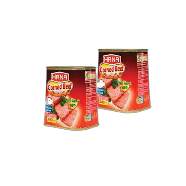 Hana Corned Beef 2 x, 340g