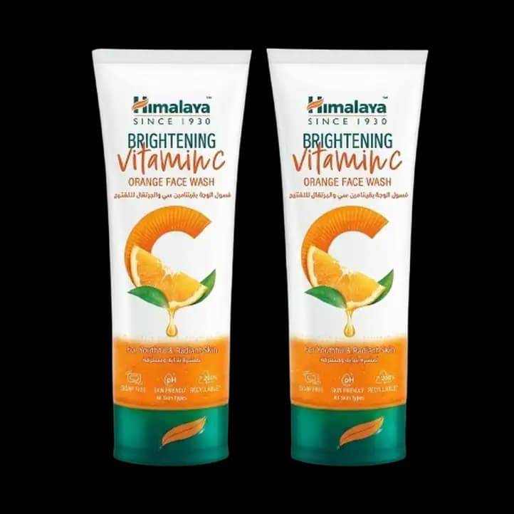 Himalaya Brightening Vitamin C Orange Face Wash 100 ml (1+1)