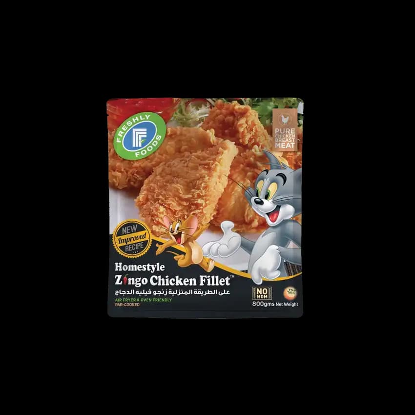 Freshly Homestyle Zingo Chicken Fillet ( T & J), 800g