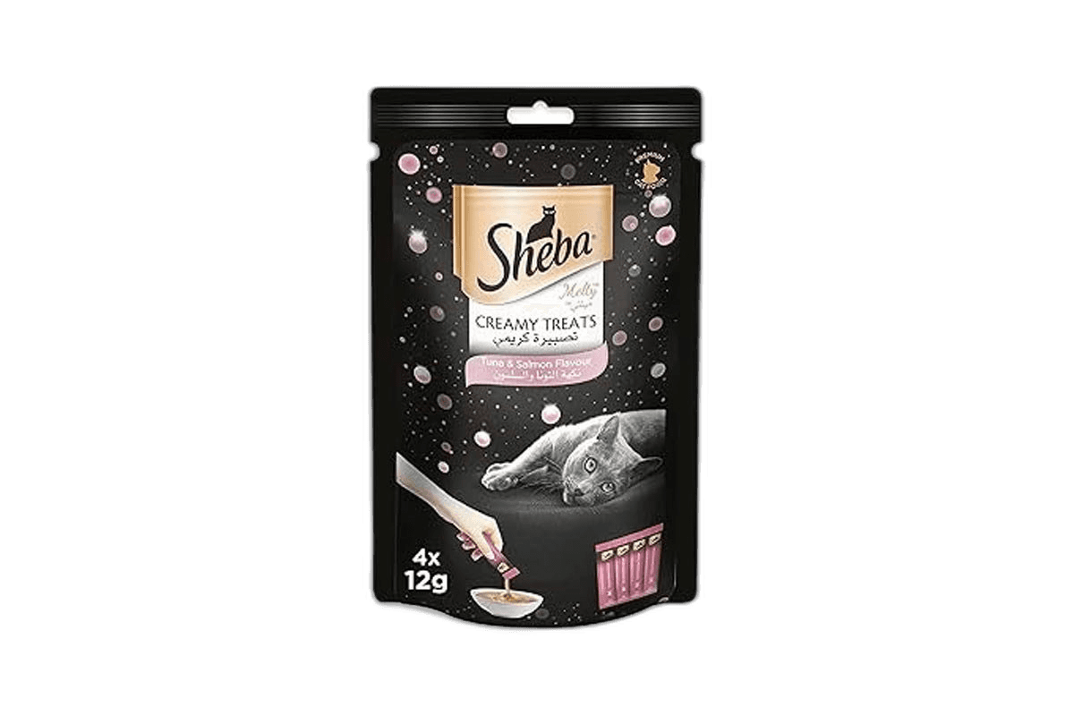 Sheba Melty Creamy Treats Tuna & Salmon Flavor, 48g