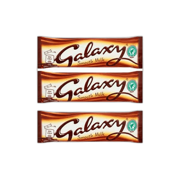 Galaxy Milk Chocolate 3 x 80 g