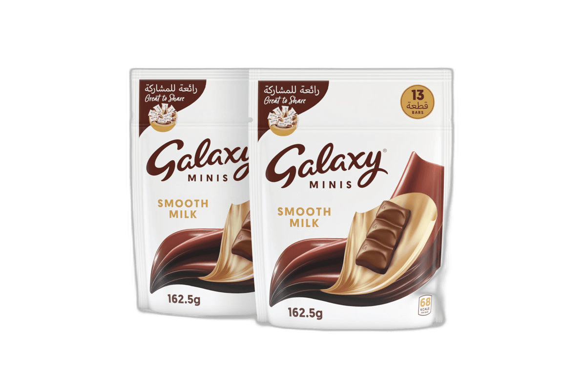 Galaxy Smooth Milk 2 x 162.5 g
