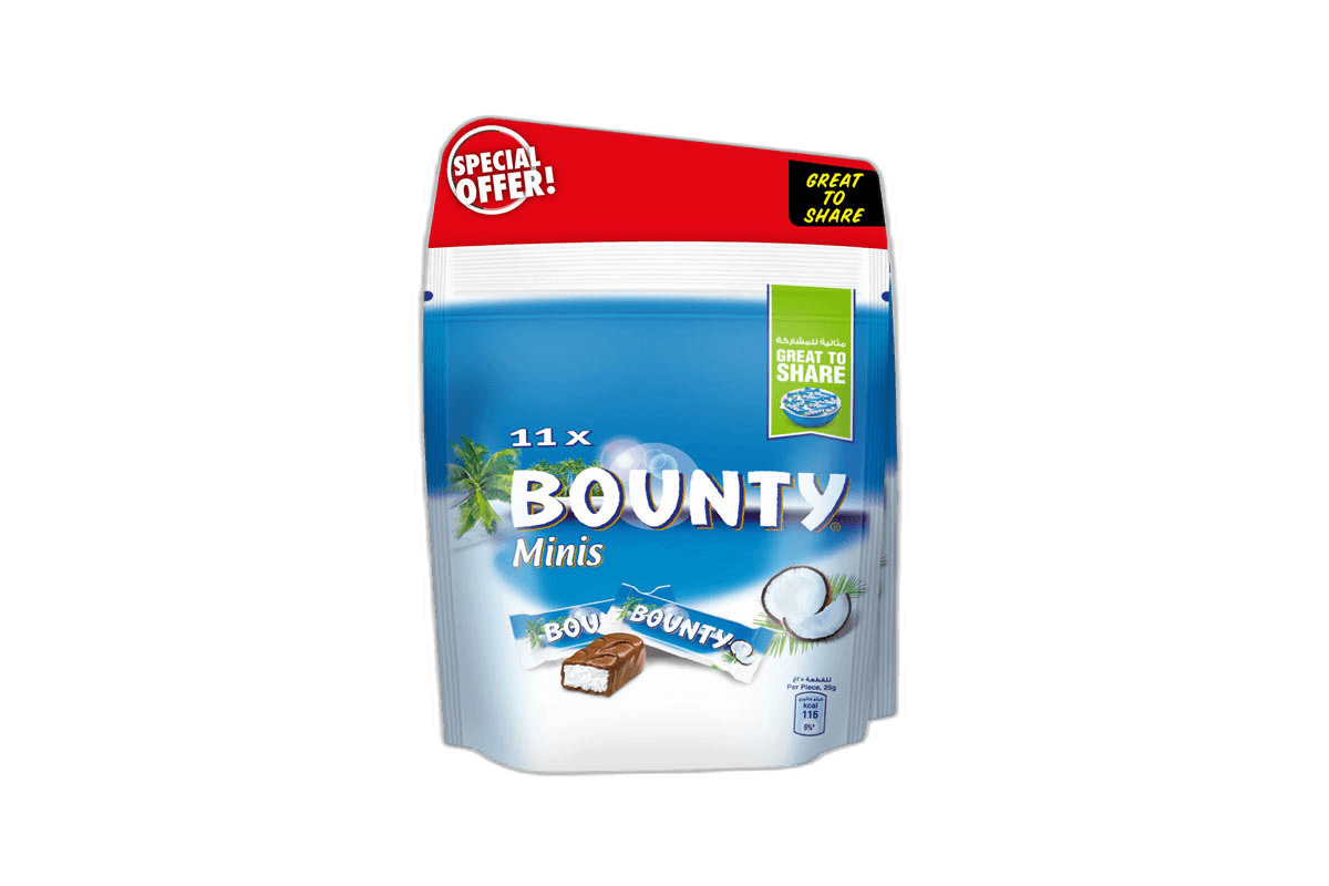 Bounty Minis Pouch 2 x 275 g