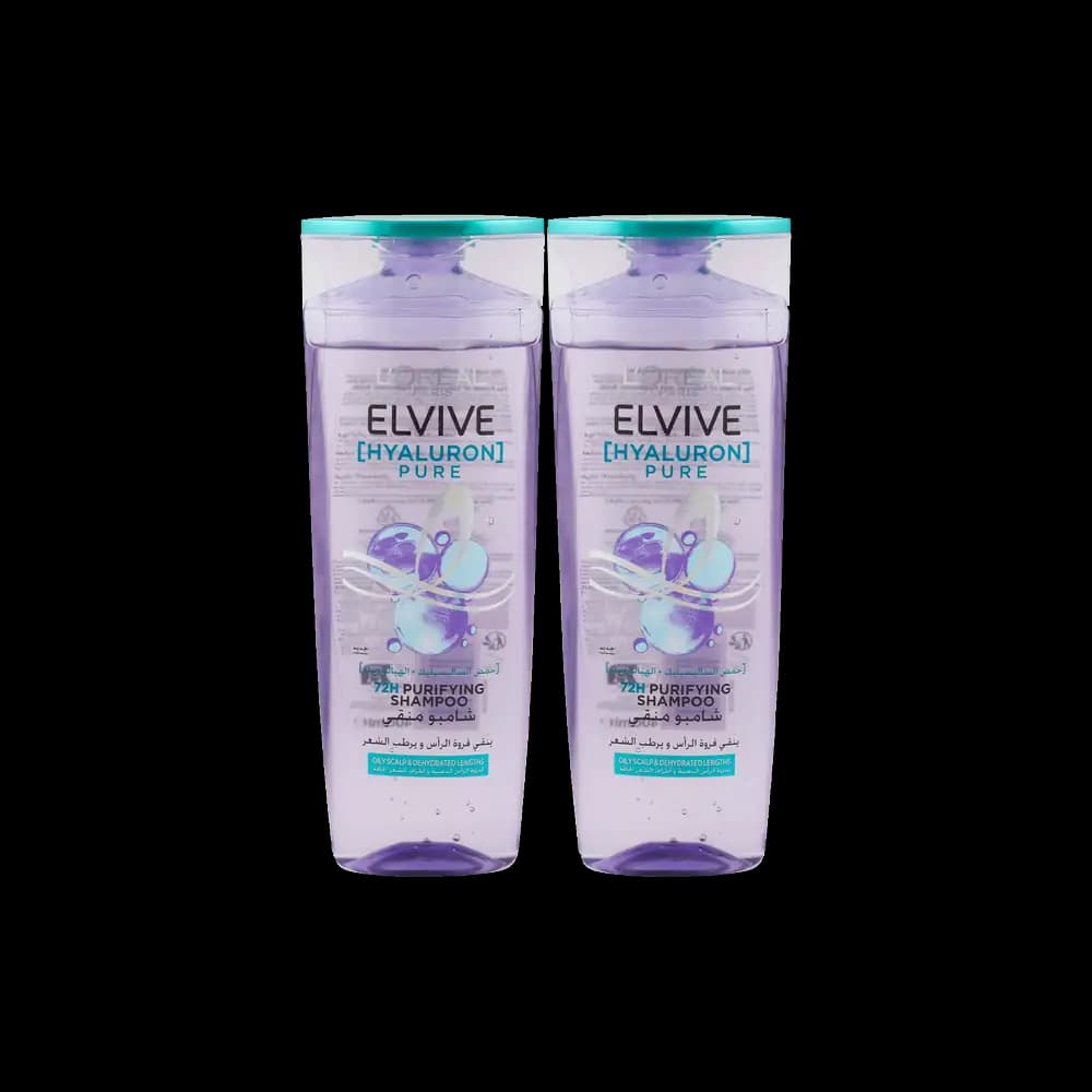 Loreal Paris Elvive Hyaluron Pure Shampoo 2 x, 400ml