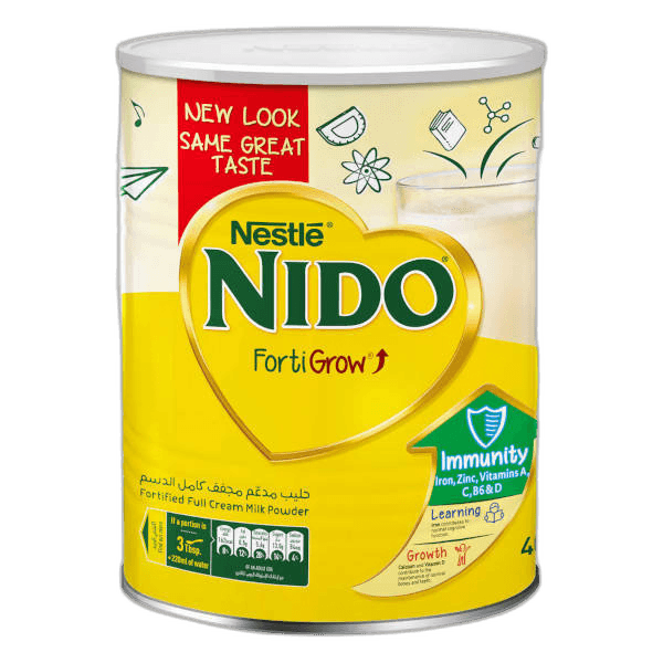 Nido Grow Fiber Milk Powder Tin, 400g
