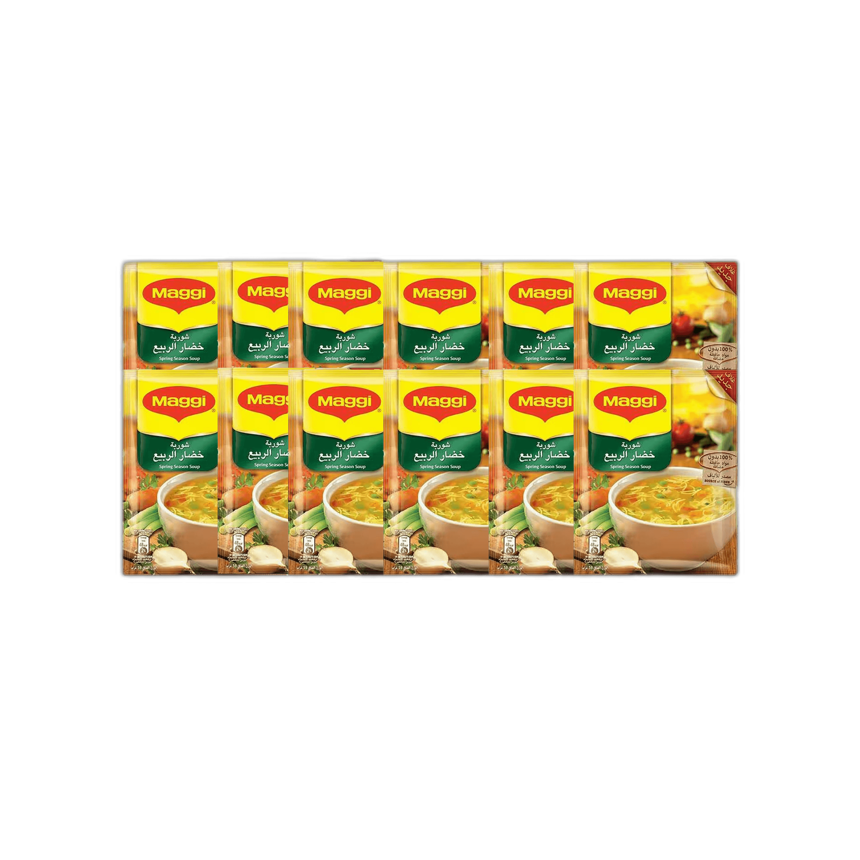 Nestle Maggi Spring Season Soup 12 x, 59g