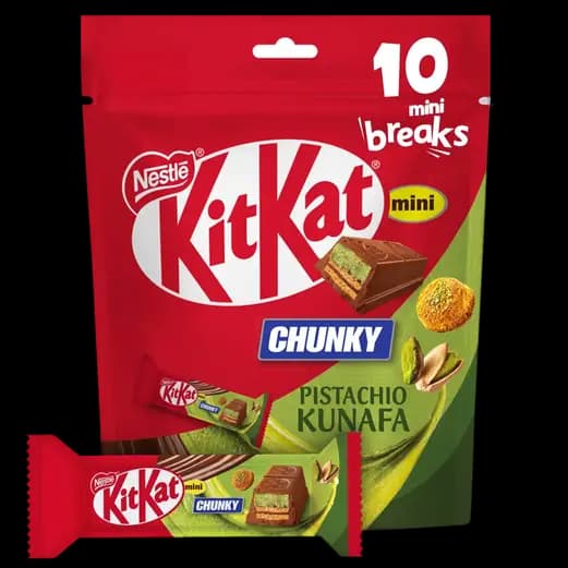 KitKat Cky Mini Pistachio Kunafa Chocolate 166g