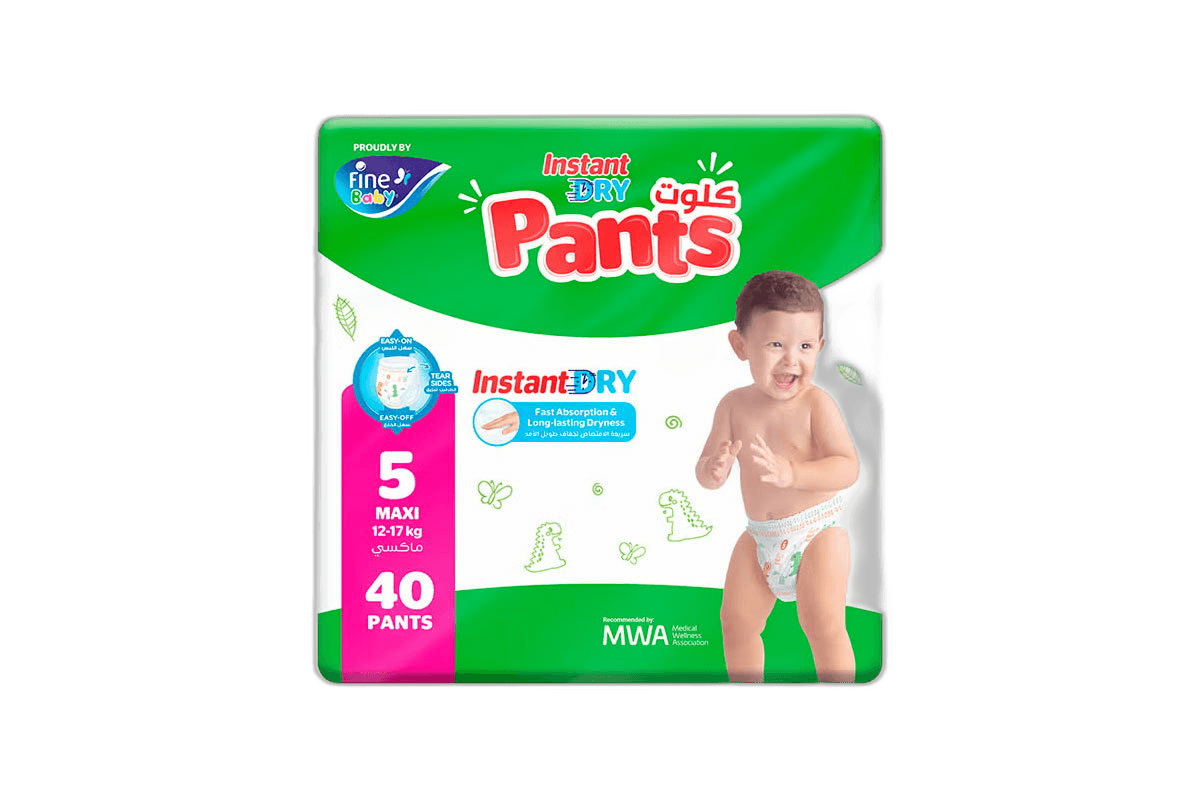 Fine Baby Instant Dry Pants 5 Maxi 12-17 kg 40s