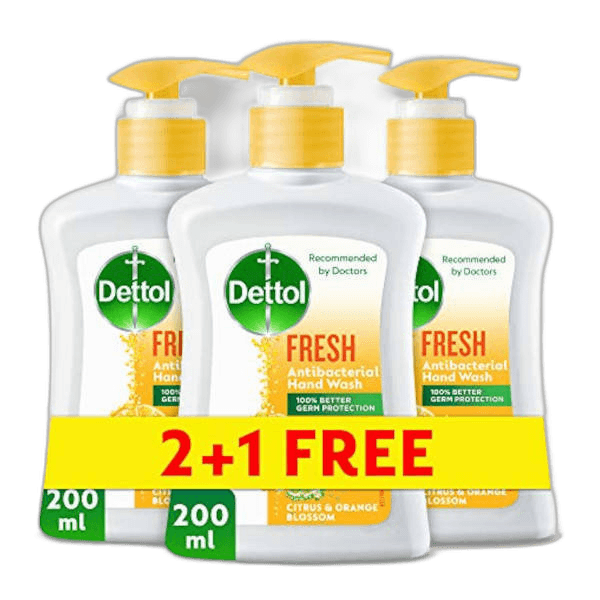 Dettol Fresh Hand Wash 3 x 200 ml